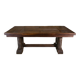 Large solid oak table by Joseph Savina 1950