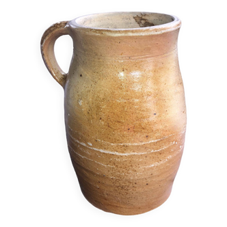 Vintage stoneware pitcher 4 liters