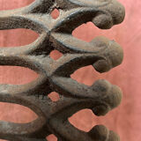 Cast iron chimney grille