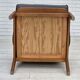 1970s, pair of Danish armchairs, reupholstered, furniture wool, teak, oak.