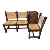 Corner bench