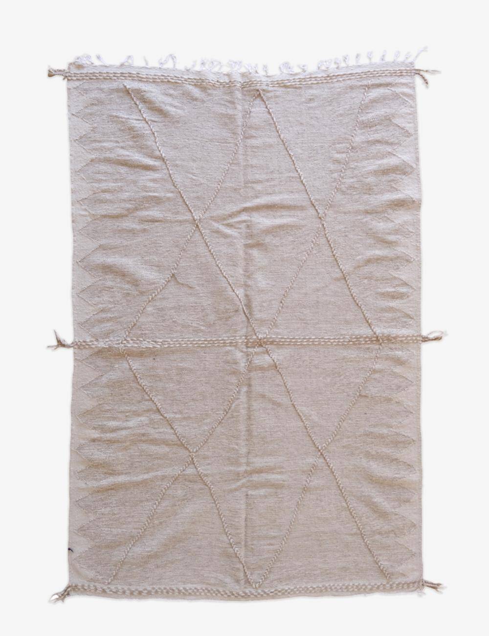 Kilim Rug Zanafi Beige - 293 x 186 cm