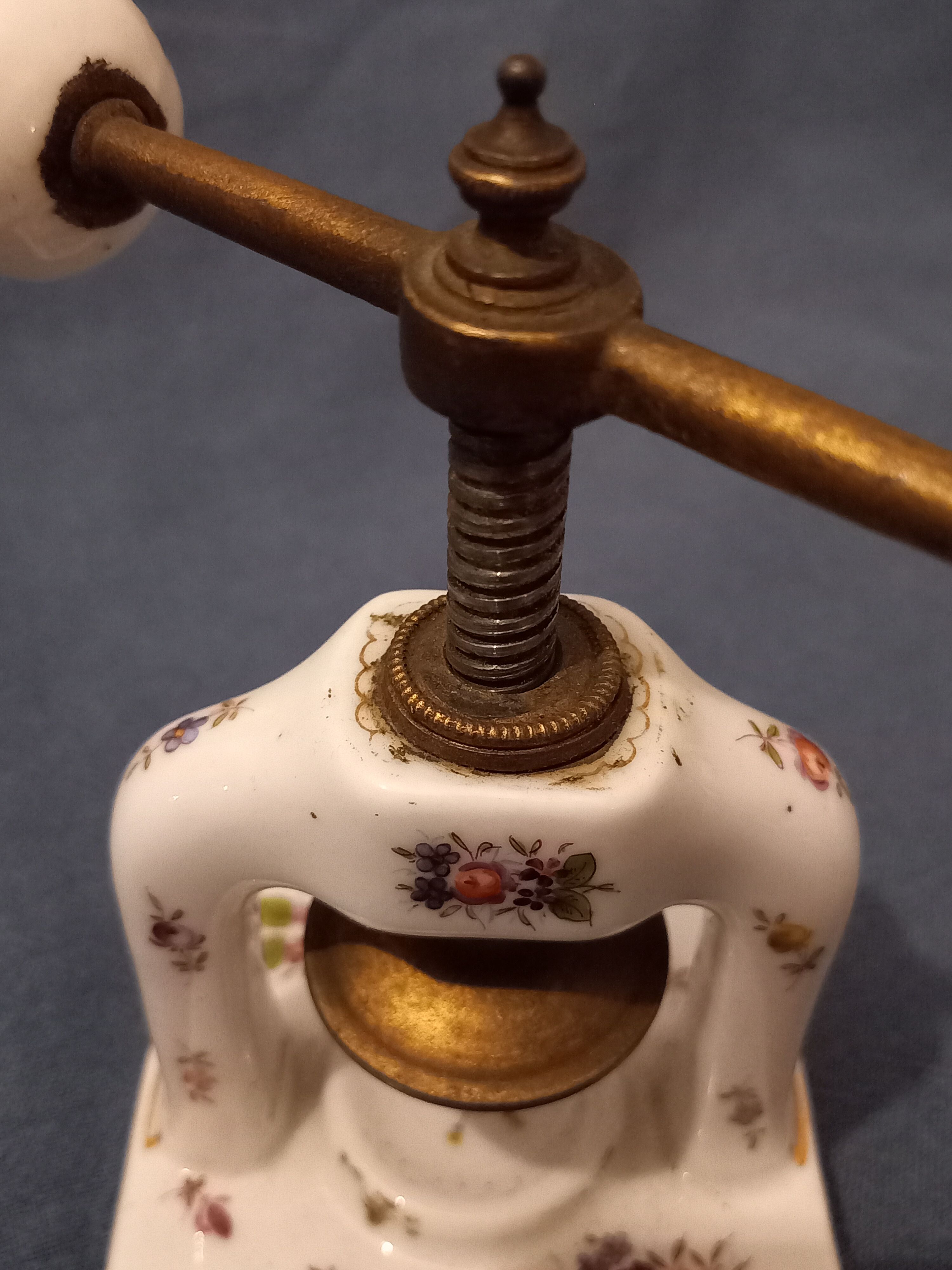 Antique and rare porcelain nutcracker