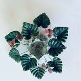 Italian flower ceiling light