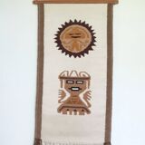 Wall weaving, South America, 70s