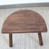 Tabouret de ferme en bois