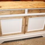 Buffet rustique blanc