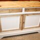 Buffet rustique blanc