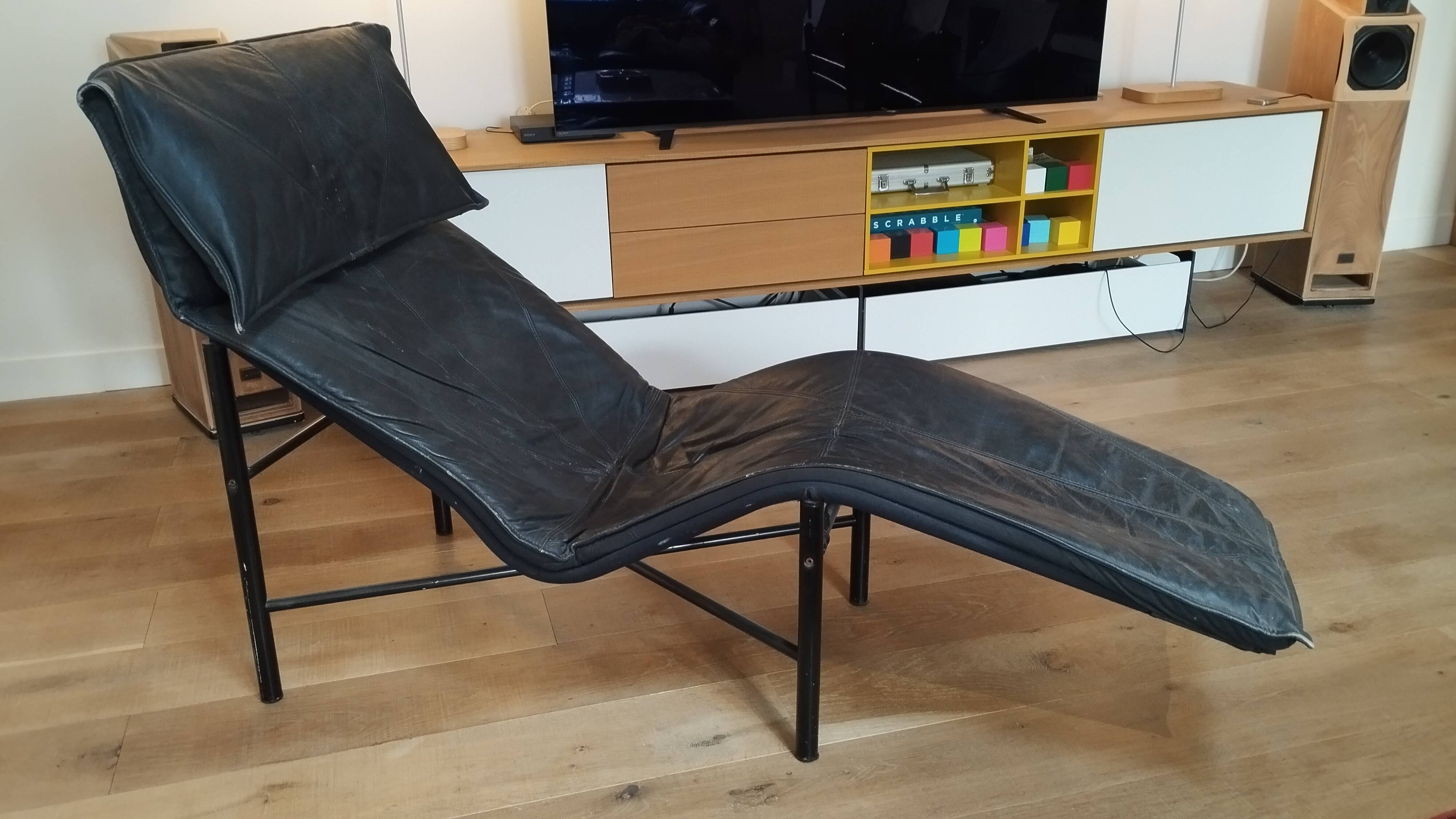 Vintage "Skye" chaise longue Tord Björklund IKEA