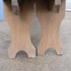 Paire de bancs de table de ferme