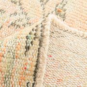 Blush Pink & Sage Green Oushak Vintage Rug For Living Room, 166x266 Cm
