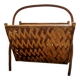 Porte revue vintage en chataignier