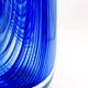Large Vase R Pierini 1998 Blue White Glass Bubble 31cm 5kg Signed