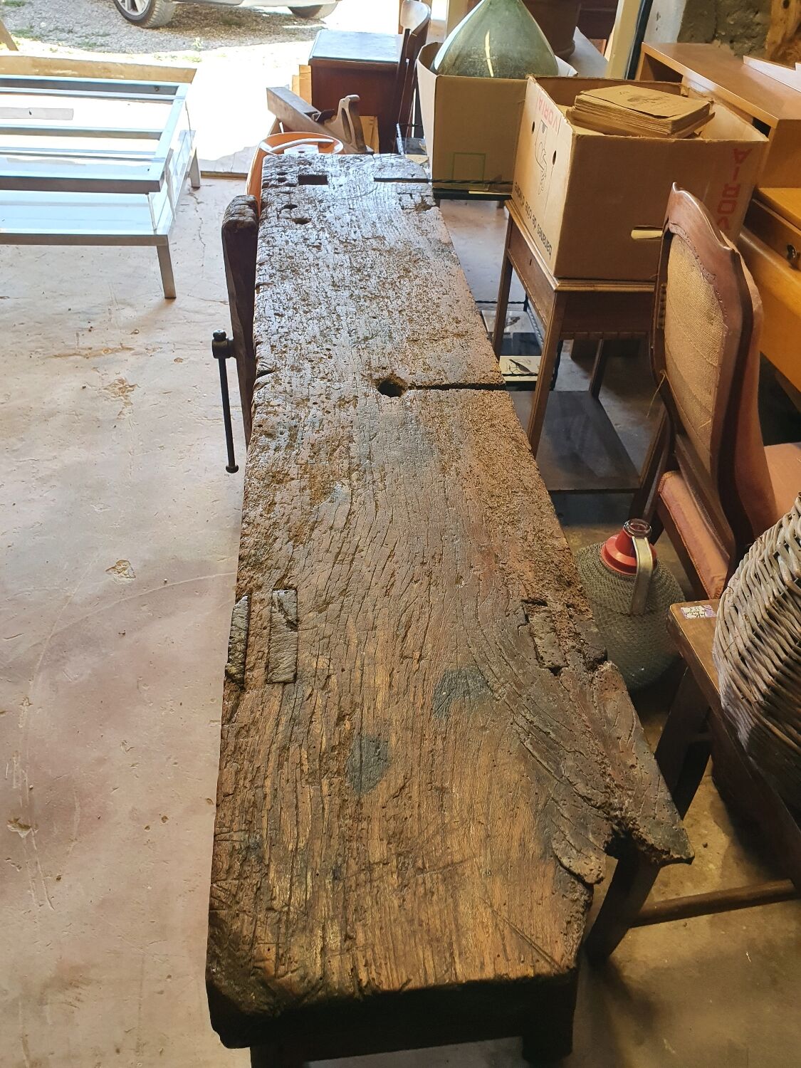 Carpenter's workbench