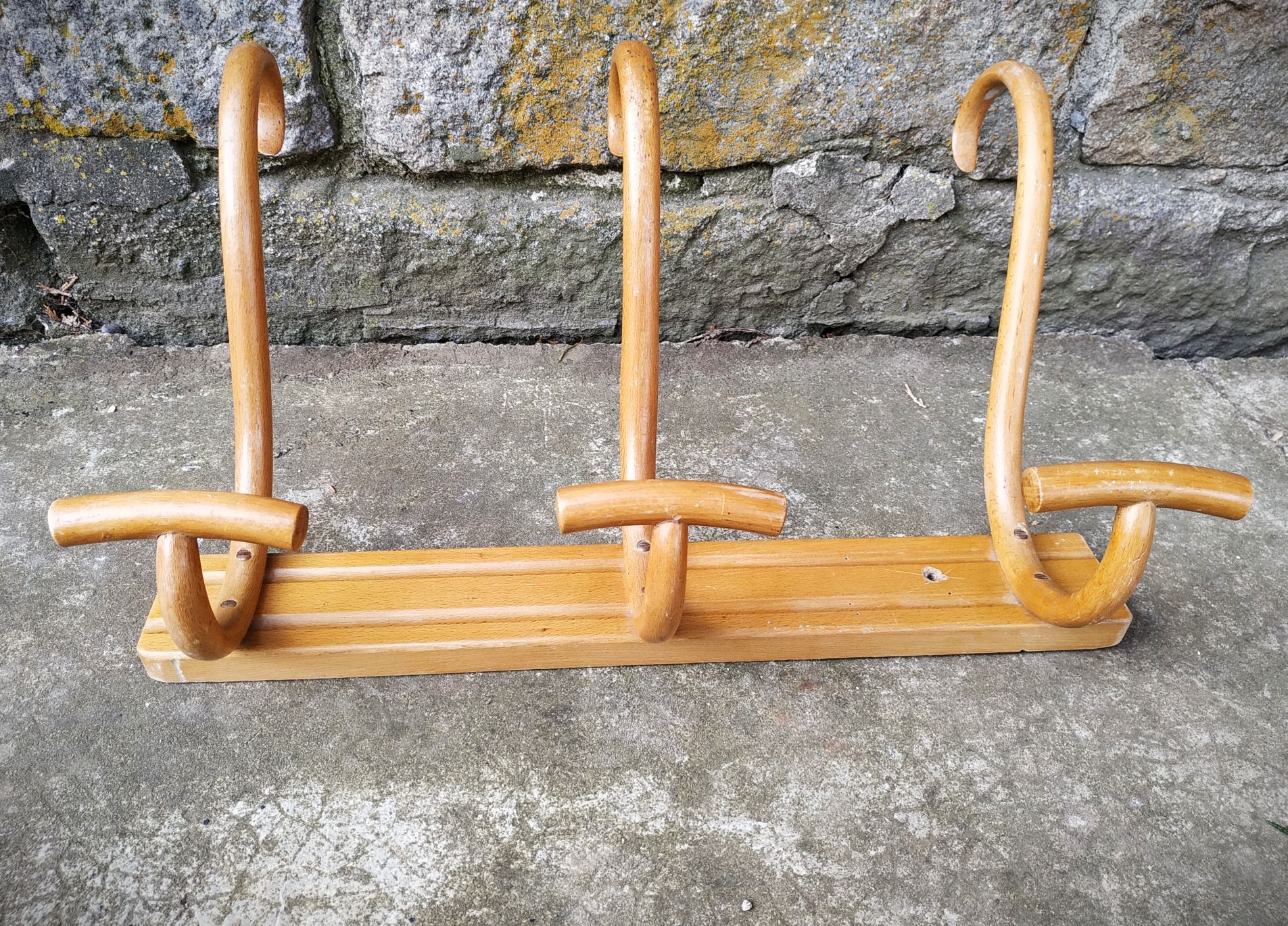 Thonet wall coat holder