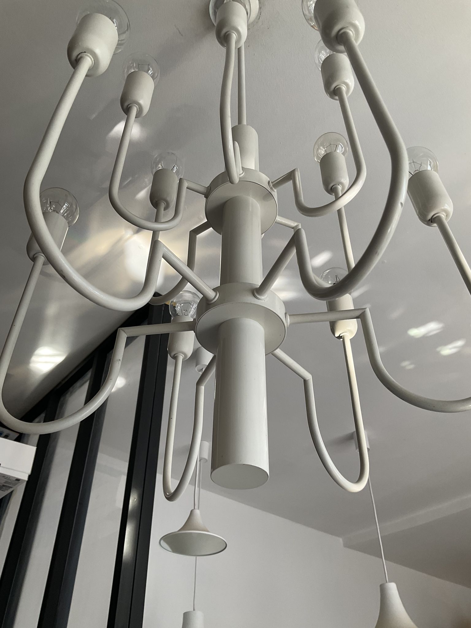 Suspension Space Âge 12 lampes
