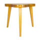 Modern Swedish Scandinavian stool in lacquered birch, 1970s.