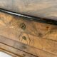 Commode XIXème en noyer poli