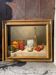 Nature morte aux poivrons, huile sur panneau signée Peeters