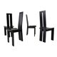 Set of four chairs by Pietro Constantini to Ello, Italy, 1970s
