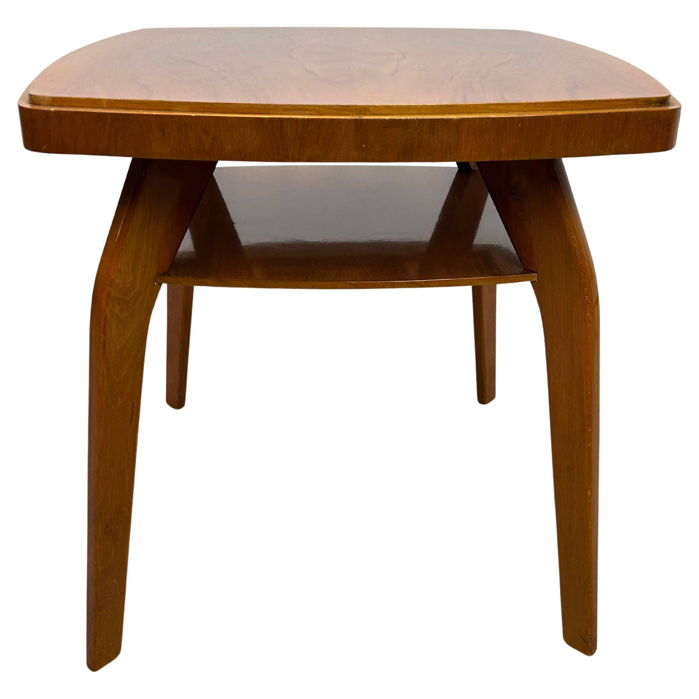 Mid-century modern crab coffee table by Jindřich Halabala for Tatra NP