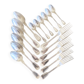Christofle silver-plated cutlery set in its original case.