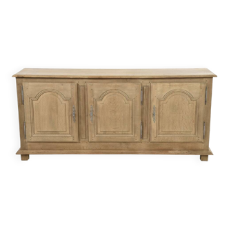 Raw wood sideboard