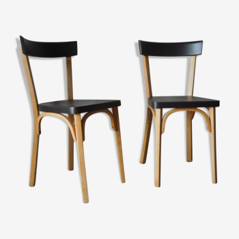 Lot 2 chaises bistrot baumann