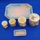 Smoking kit Fine Earthenware Barbotine Art Deco De Bruyn Fives