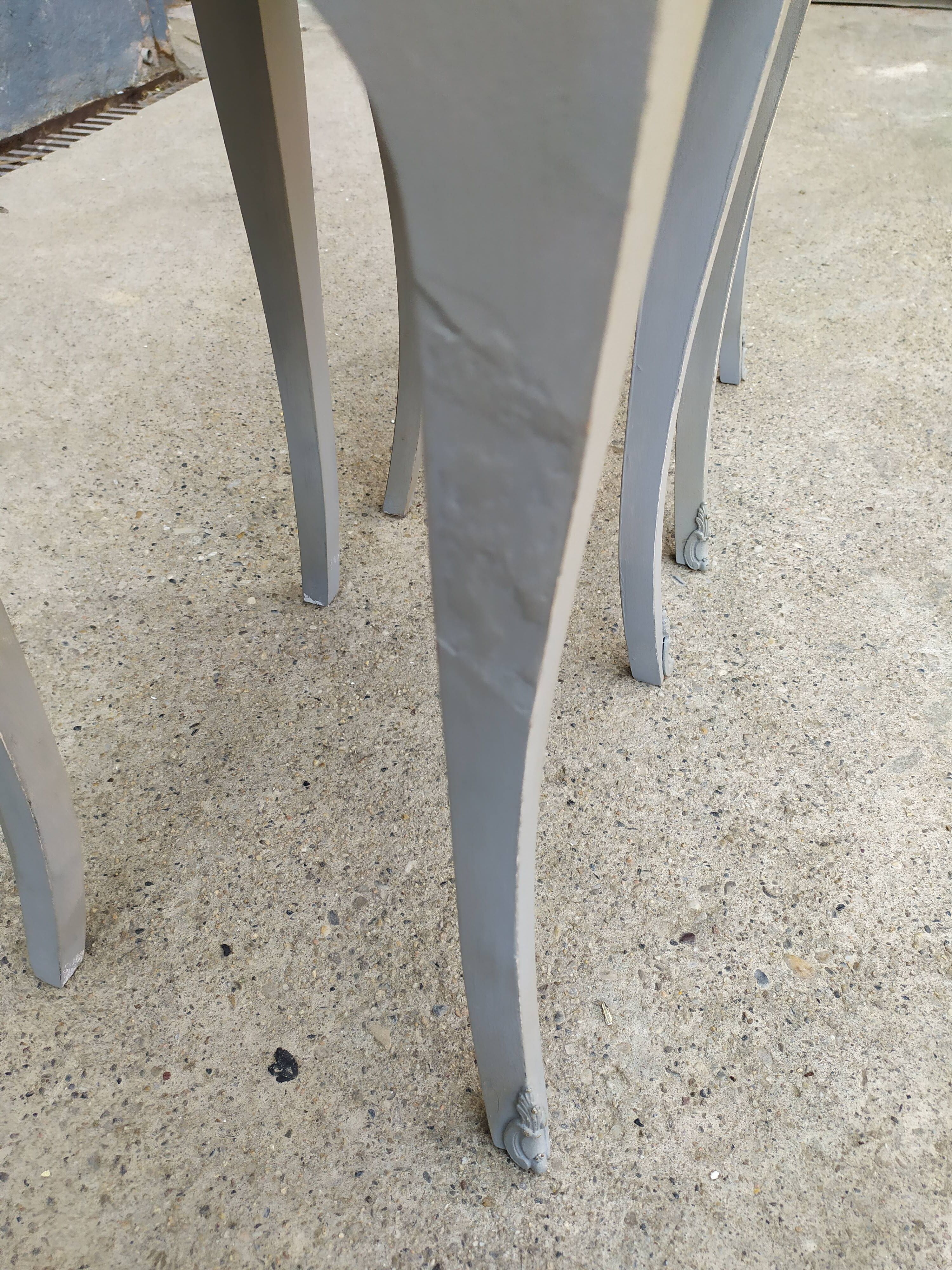 Pair of bedside Louis XV shabby style