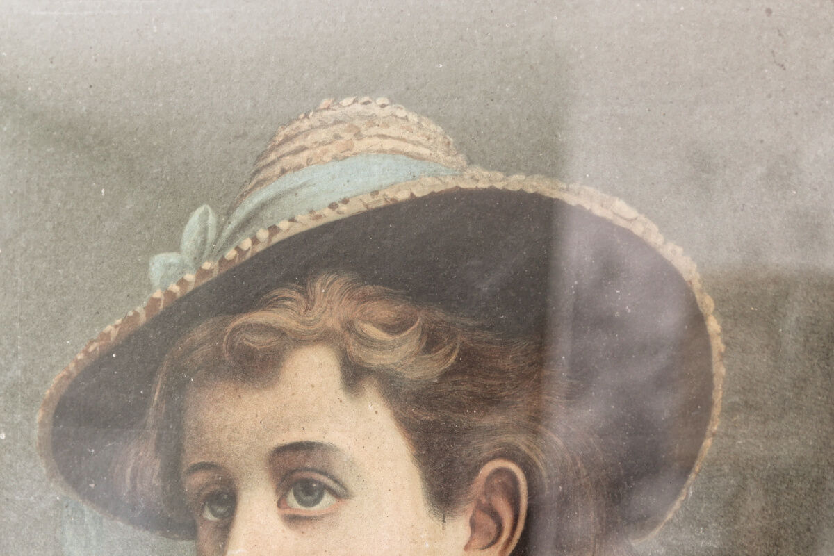 Pair of framed chromolithographs