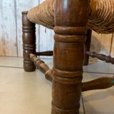 Vintage wooden chair turned, 1950s