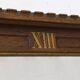 Antique Mirror in oak crossway frame