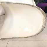 Pair of Verner Panton S chairs in fiberglass, Series 1, 1967