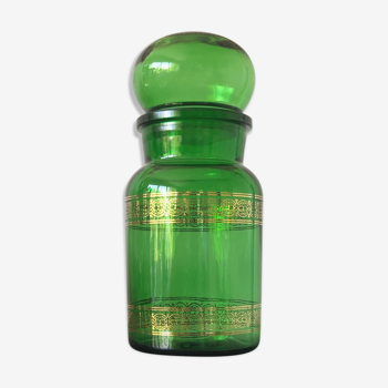 Airtight glass bottle from the 70s made in belgium