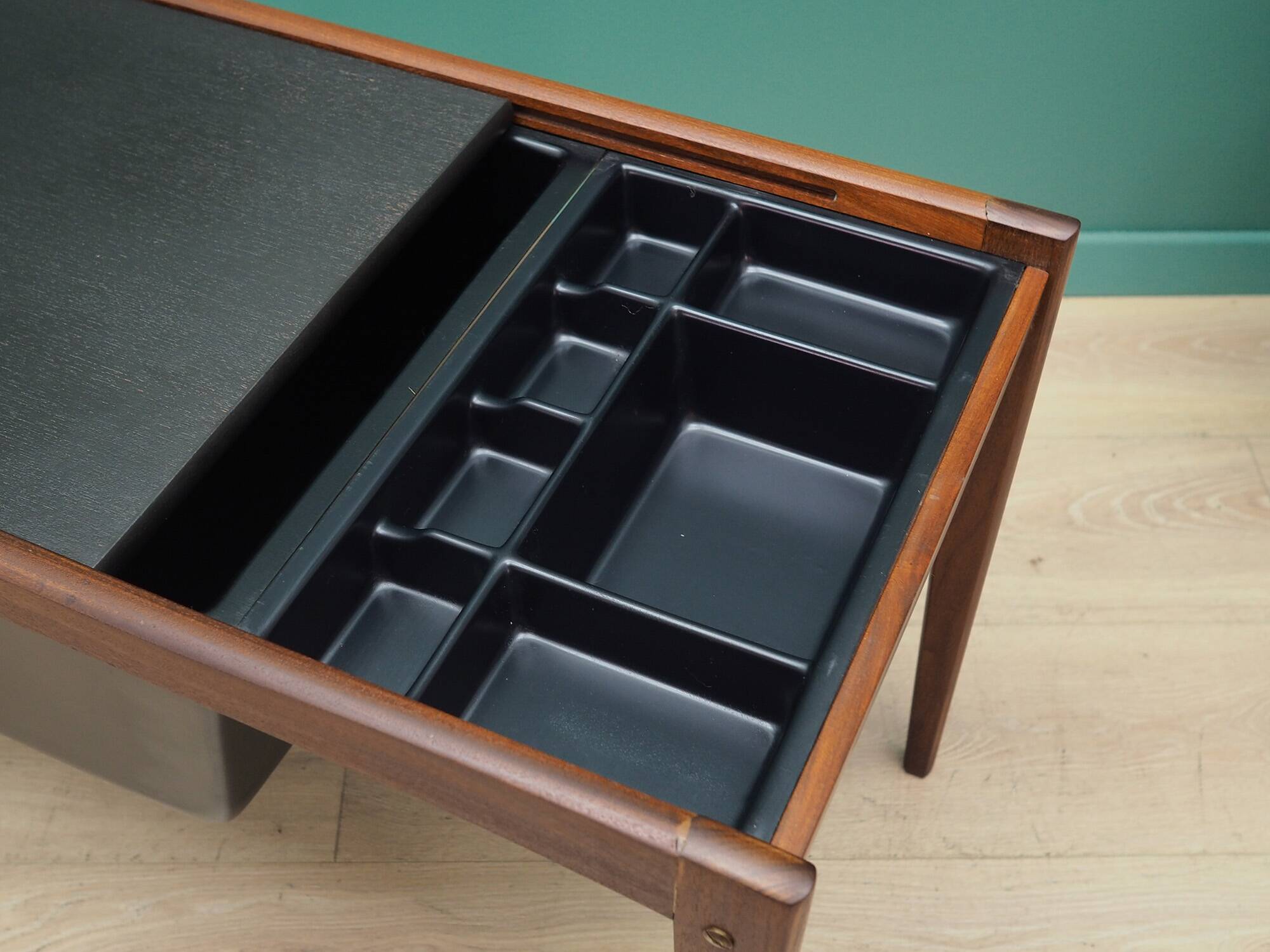 Teak sewing table, Danish design, 1960s, production: Denmark