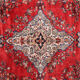 Persian red wool area rug 255x295cm