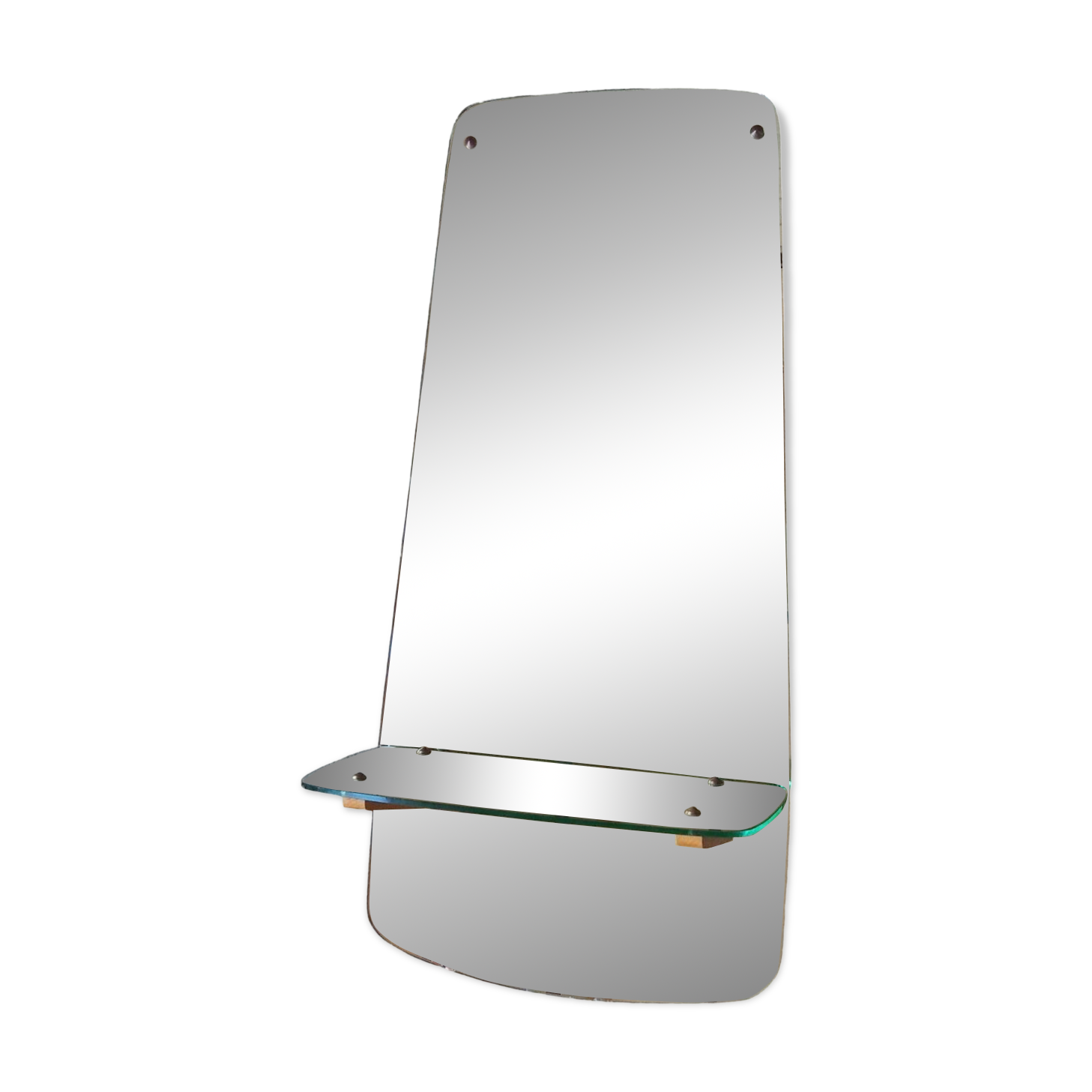 Wall-mounted dressing table mirror, 1950s