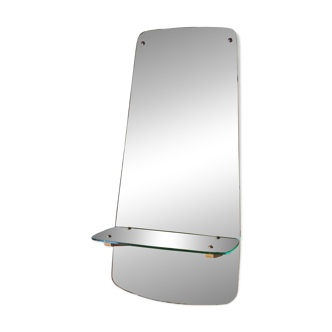 Wall-mounted dressing table mirror, 1950s