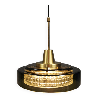 Rotonda hanging lamp bt Carl Fagerlund at Örrefors, for Lyfa Denmark