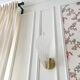 White Murano glass leaf wall light
