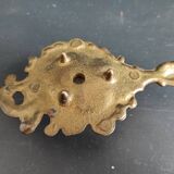 French vintage candlestick, Art Nouveau style