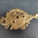 French vintage candlestick, Art Nouveau style