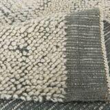 Tapis turc moderne en laine vert cendré, fait à la main, 8x10, 261x309Cm, SK 34930