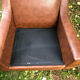 Fauteuil Skaï vintage