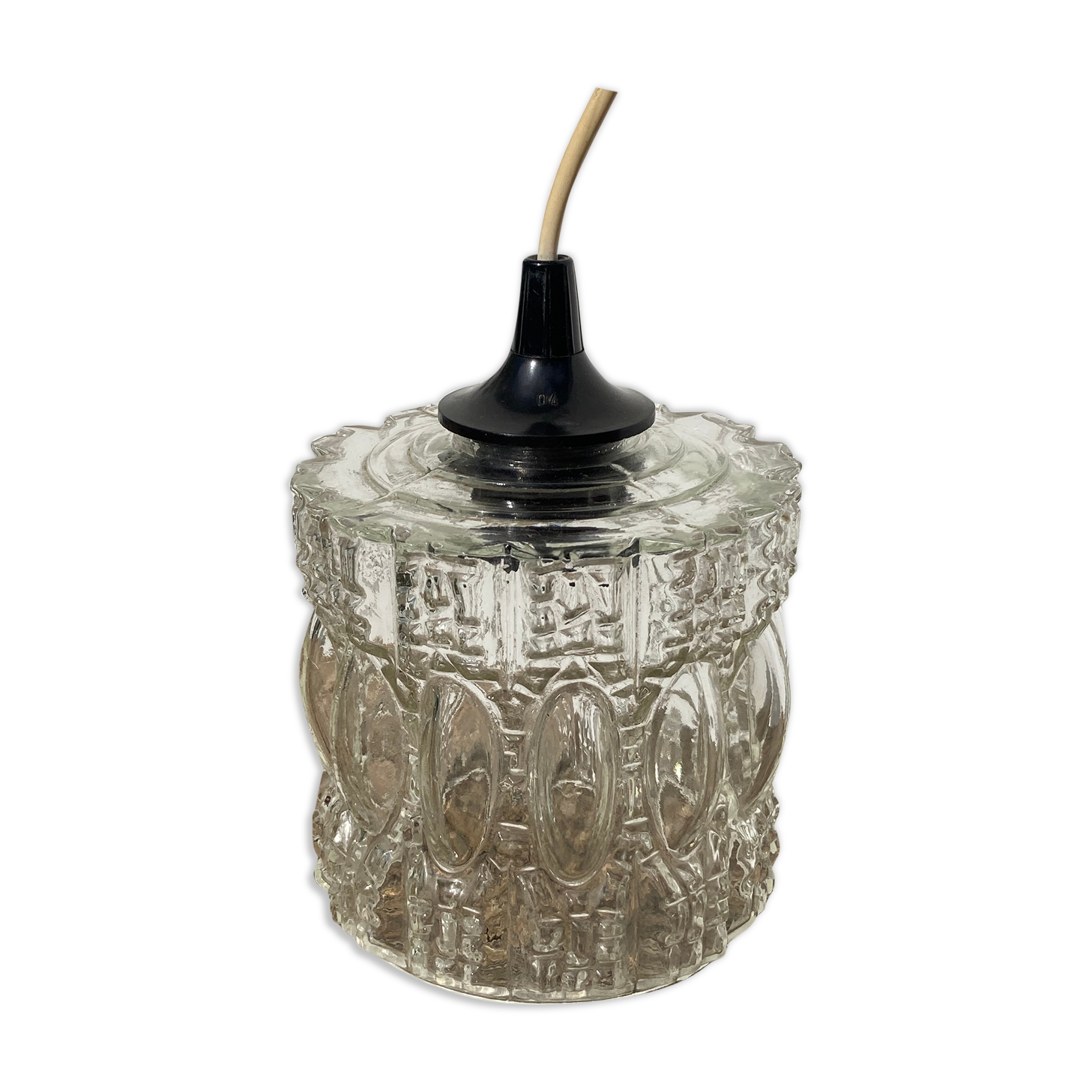 Suspension in molded glass 70s