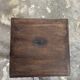 Coffee table, small vintage Indonesian modernist table in teak.