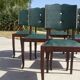 Restored Art Deco chairs, the 6.