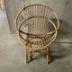 Fauteuil corbeille enfant en rotin