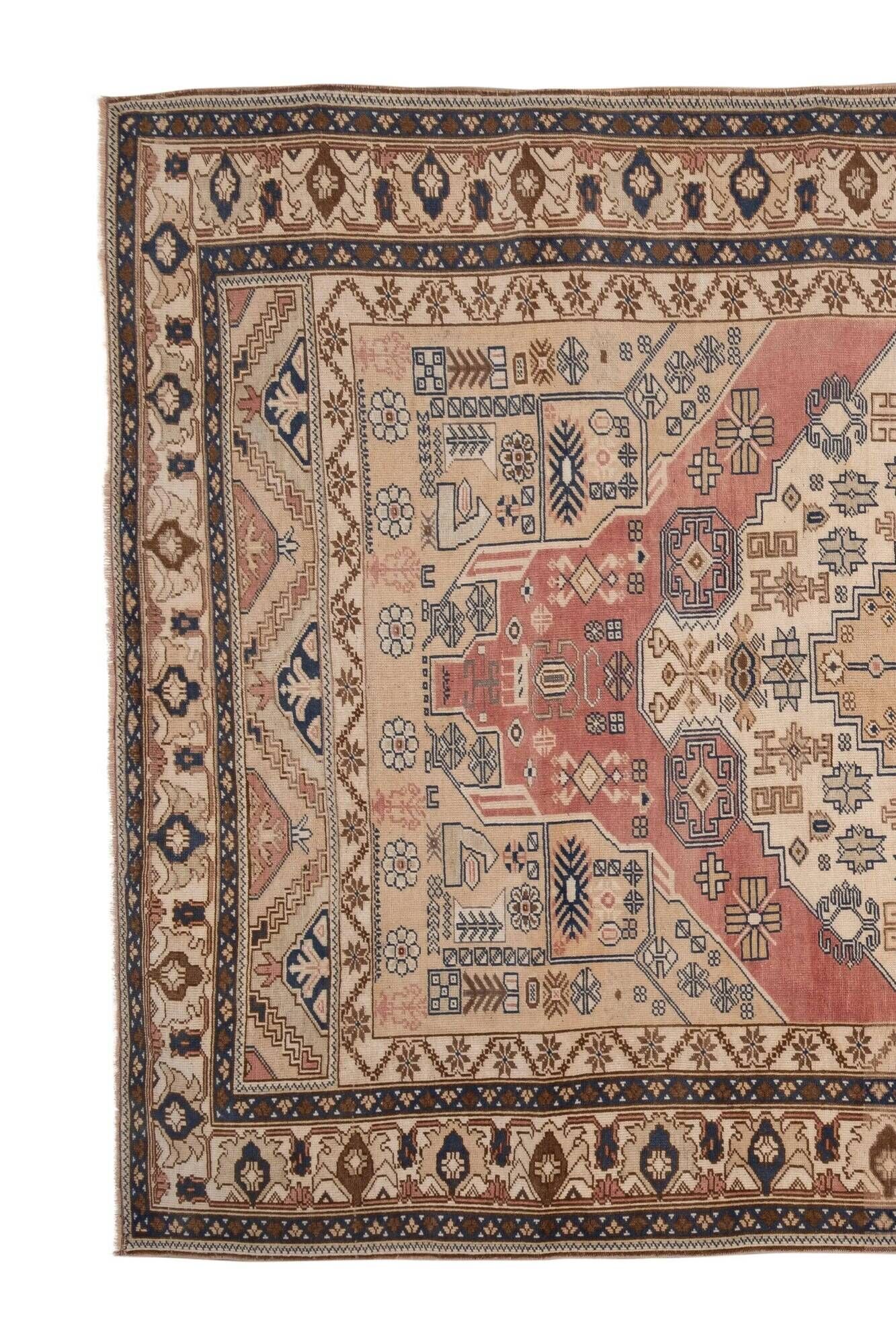 Tapis turc vintage fait main